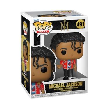 Imagem de Funko Pop! Rocks: Michael Jackson - Beat It - Figura de vinil colecionável - ideia de presente - Mercadoria oficial - Brinquedos para crianças e adultos - Music Fans - boneco para colecionadores