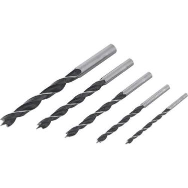 Imagem de Jogo de Brocas 3 Pontas com 5 Peças, de 3 mm a 8 mm, Vonder OstenVonde