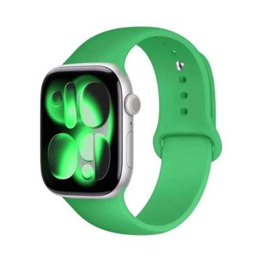 Imagem de Pulseira De Silicone Esportiva De 46mm, 42mm, 45mm, 44mm, 40mm Para Ap