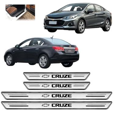 Imagem de Soleira De Porta Platinum Cruze Todos 2012 A 2024 Prata
