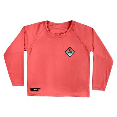 Imagem de Camiseta Piscina Manga Longa Infantil Menino Diamond Colors WSS Brasil