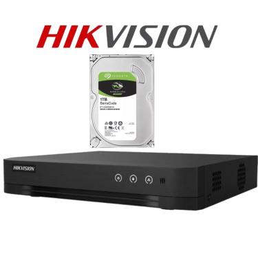 Imagem de Gravador Dvr 8 Canais Full Hd Turbo Hikvision Ds-7208hqhi-k1 + HD 1TB