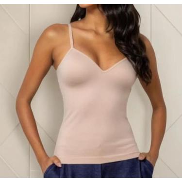 Imagem de Camisete Alça Regata Com Bojo Trifil 3321, Macadâmia, P