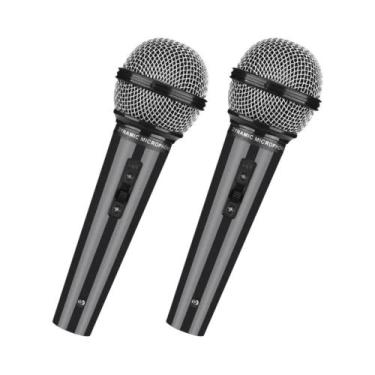 Imagem de Microfone De Brinquedo Infantil De Plástico Para Fantasia, Cosplay E L