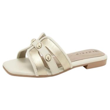 Imagem de Chinelo Feminino Rasteiro Estilo Elegante Moderno Ramarim-Feminino