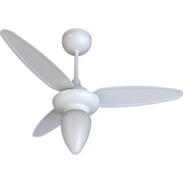 Imagem de Ventilador de Teto Ventisol 3 Pás Branco Wind com Controle Remoto Iluminação Bivolt