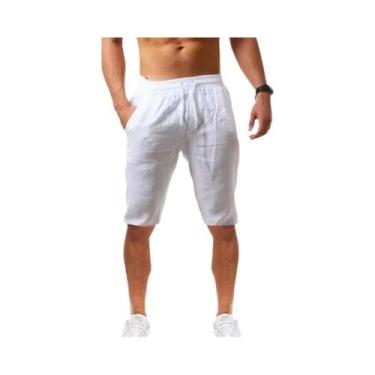 Imagem de Calças De Verão Masculinas Para Esportes E Academia, Respiráveis, Em A