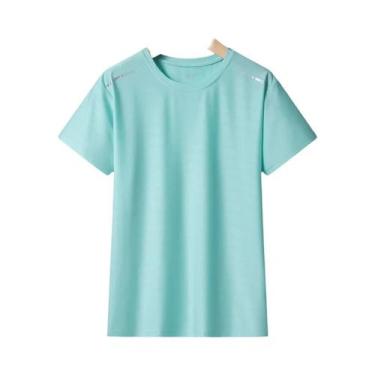 Imagem de Camiseta De Corrida Feminina De Secagem Rápida, Refletiva E Respirável