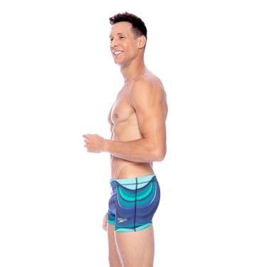 Imagem de Sunga Boxer Waves - AZUL NAUTICO-Masculino