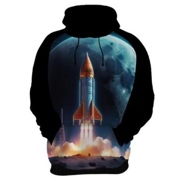 Imagem de Blusa de Frio Foguete Espacial Space Rocket Espaço 3 - Kasubeck Store®