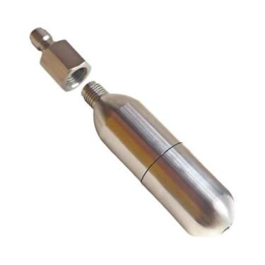 Imagem de Adaptador De Recarga Para Mini Cartucho De CO2 Para Cerveja Artesanal,