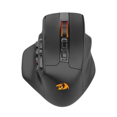 Imagem de Mouse Gamer Sem Fio Redragon Aatrox Pro, RGB, 26000 DPI, 15 Botões, US