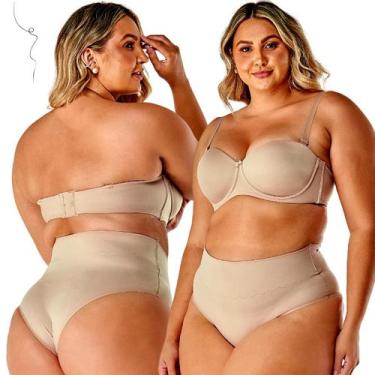 Imagem de Sutiã Soutien Sutian Com Alça Removível TQC Plus Size Reforçado Alta S