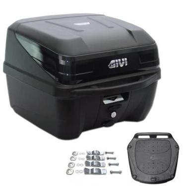Imagem de Bau monolock traffic iii 33l preto (givi) (t33ntbr)