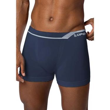 Imagem de Cueca Boxer Lupo 436-005, Azul, M