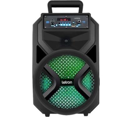 Imagem de Caixa Acustica Letron Karaoke HIT C/LED - Leonora