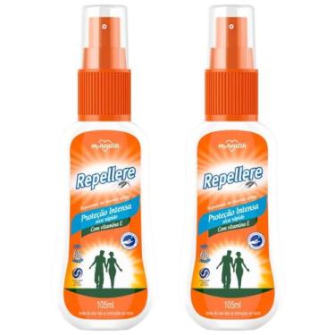 Imagem de Kit 2 Repelente Repellere Seca Rápido Spray 105ml - MyHealth