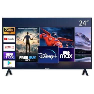 Imagem de Smart Tv 24 Led Hd Weyon Android Tv Hdmi Usb Wifi 100/240v