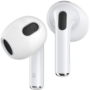 Imagem de Gcioii 3 pares de capas auriculares para AirPods 3 [serve na capa] pontas de ouvido esportivas de silicone antiderrapante, acessórios antiarranhões compatíveis com Apple AirPods 3ª geração