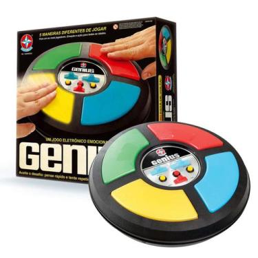 Jogo Mini Genius Clássico Para Viagem Original Estrela Kids