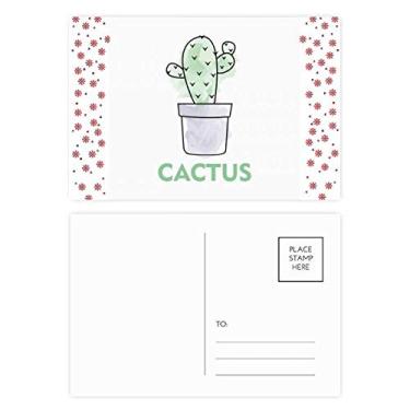 Imagem de Suculentas de cacto, planta em vaso, aquarela, Natal, Natal, celebração, cartão postal, cartão postal, Bênção