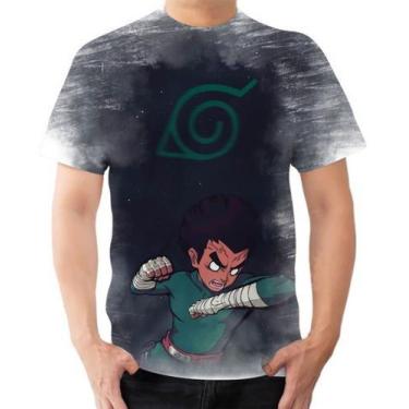 Imagem de Camisa Camiseta Personalizada  Rock Lee Anime Naruto - Estilo Vizu