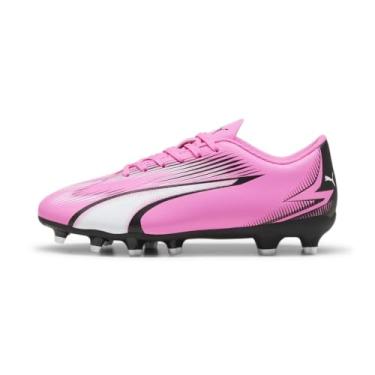 Imagem de PUMA Tênis infantil unissex ultra firme com chão artificial, Puma Rosa veneno - PUMA branco, 17