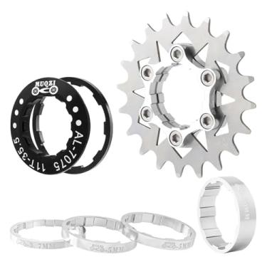 Imagem de ZOCKZ Roda dentada de cassete de velocidade única 12/13/14/15/16/17/18/19/20/21/22T MTB Kit de conversão de velocidade única bicicleta roda dentada de cassete de bicicleta de velocidade única para