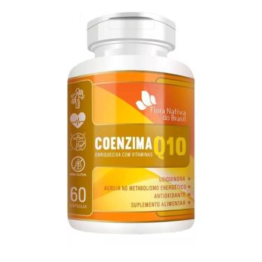 Imagem de Coenzima + Vitamina B12 + Vitamina C + Niacina+ Vitamina B6 60 Cápsulas Flora Nativa-Unissex