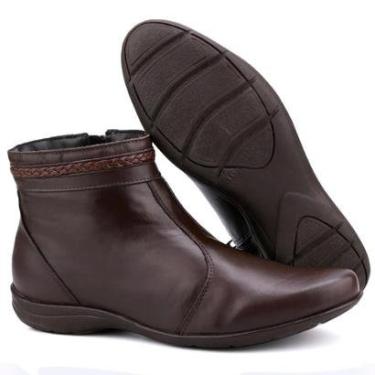 Imagem de Bota Montaria Mr. Gutt em Couro Cano Curto-Feminino