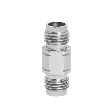 Imagem de BJDZ Adaptador de onda milimétrica de rádio de 50 Ohm, fêmea de 2,4 mm, reto para fêmea de 2,4 mm, para sistema de antena 4G/5G, transmissão de sinal, dispositivo de comunicação.