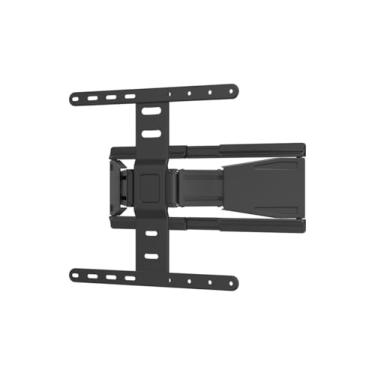Imagem de Monoprice Suporte de parede para TV com movimento completo ultrafino – para televisores de 23 a 106 cm, peso máximo de 29,9 kg, padrões VESA até 200 x 200, funciona com concreto e tijolo, 108678 preto