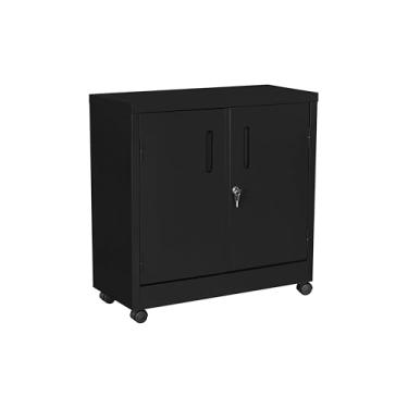 Imagem de Armário de Aço Baixo Preto - ULTRA Móveis