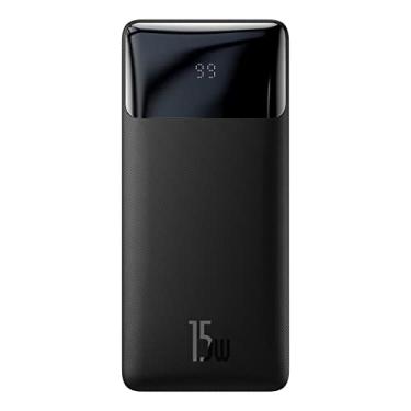 Imagem de Carregador Portátil Baseus Bipow Digital Display Power Bank 10000mAh 15W Preto,modelo PPBD10
