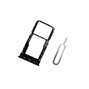 Imagem de VIESUP Substituição do suporte do cartão SIM para Motorola Moto G Power 2024 com ferramenta removida - Preto