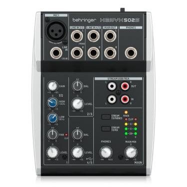 Imagem de Mixer 5 Canais Xenyx Behringer 502S com Fonte