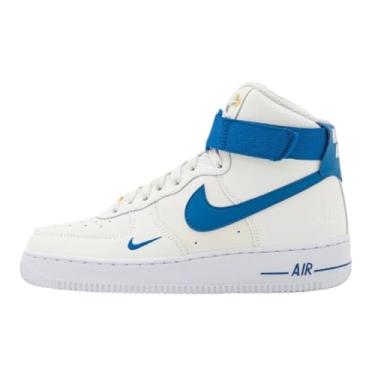 Imagem de Nike Tênis feminino de cano alto, Vela/Azul Jay-branco, 7