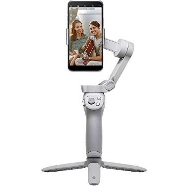 Imagem de DJI Osmo Mobile 4 Estabilizador Dobrável Magnético com ActiveTrack 3.0, Gray, Pequeno