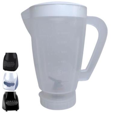 Imagem de Copo para Liquidificador Ri 2044 Translúcido tampa Branca - Mebrasi, 5