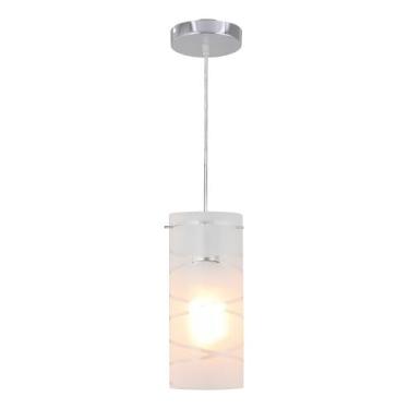Imagem de Luminaria Pendente Lustre Moderno de Teto First 1 Luz Cúpula Para Quar