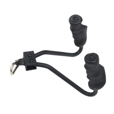 Imagem de Aymzbd Cabo de Fixação de Alça de Fileira Dupla, Alça de Polia Antiderrapante, Exercício de Barra em V, Alça de Remada Sentada para Musculação, Academia em C