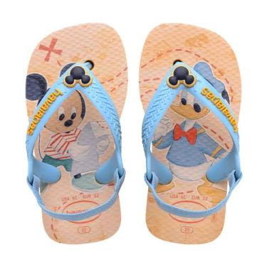 Imagem de Havaianas Baby Disney Classic Mickey, Minnie e Ariel, 20, Amarelo