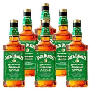 Imagem de Whisky de Maçã Verde Jack Daniel's Apple 700ml 6 Unidades