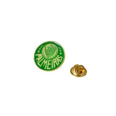 Imagem de Botton/pin Broche Palmeiras Oficial Licenciado - JC Flâmulas e Bandeir