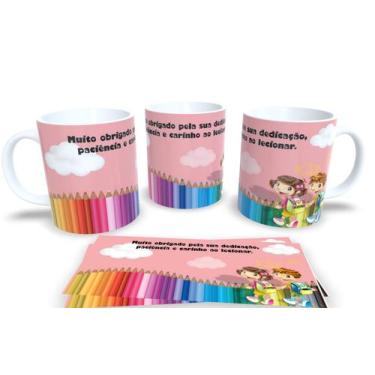 Imagem de Canecas Personalizadas dia dos Professores - Estampa Sublimada, Mod.13