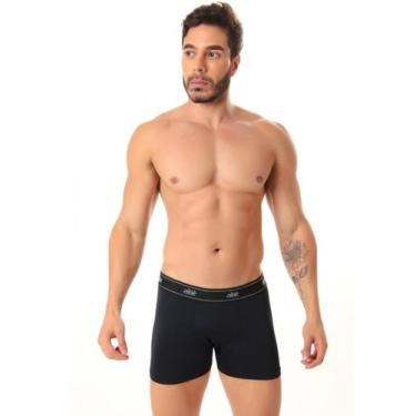 Imagem de Cueca boxer box microfibra poliamida - ALTIÊ, Preto, M