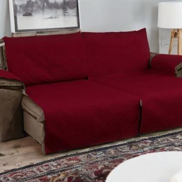 Imagem de Protetor Impermeável Para Sofá Retrátil e Reclinável de 2 Módulos 2,40