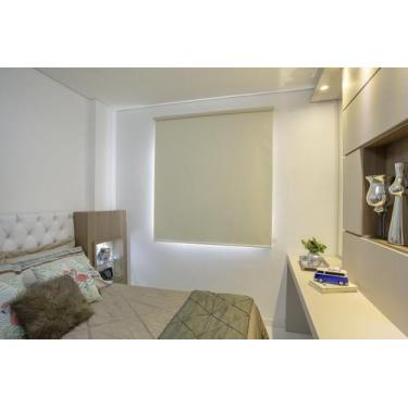 Imagem de Persiana Rolo (0,80Larg. x 1,80Alt.) Blackout Creme - Vogaflex, 0