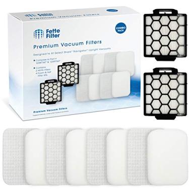 Imagem de Fette Filter 2 HEPA & 4 Foam Filters for Shark Navigator Pet Plus NV150, NV251,NV255 and Zero-M Self-Cleaning Brushroll Pet Pro ZU62,ZU62C,ZU60 Upright Vacuum, Replacement Parts # 1238FT60 & 1239FT60