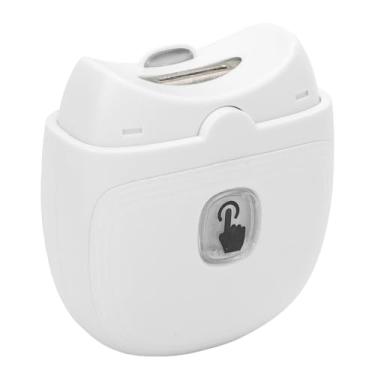 Imagem de Cortador de Unhas Elétrico Com Luz, Abertura Curva, Aparador de Unhas Automático Recarregável para Bebês, Crianças e Idosos (WHITE)